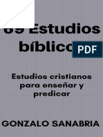 69 Estudios Biblicos - Estudios - Gonzalo Sanabria