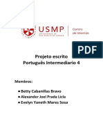 Projeto Escrito - Intermediario 4 - Grupo 3