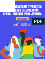 Guía de talleres de ESI para jóvenes sobre derechos sexuales