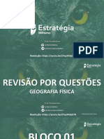 Revisão Por Questões - Esa 2023 - Geografia Física - Professora Priscila Lima