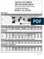 Partida: Juatuba: A PARTIR 21/07/2022 Dia Útil