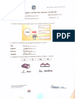 Evaluacion de Lengua y Literatura Segundo Quimestre