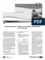 Ratios de Liquidez y Rentabilidad