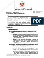 RESOLUCION DE PRESIDENCIA-0ccc