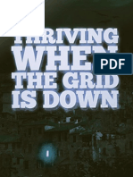 Thriving When The Grid Is Down