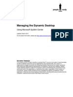 Managing Dynamic Desktop