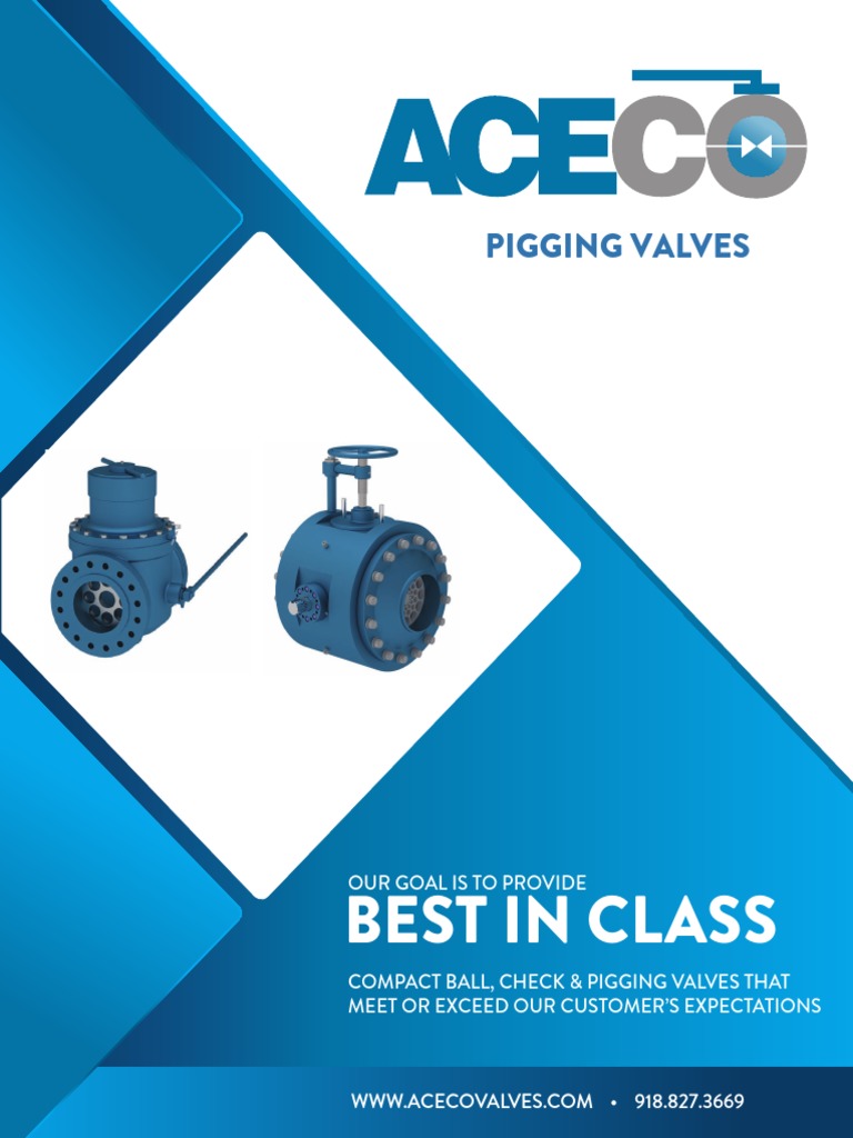 Aceco PV3 & PV4 Brochure | PDF | Valve | Pipe (Fluid Conveyance)