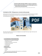 Planejamento e Controle da Manutenção (PCM) _ O que é e como aplicar_