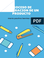 Proceso de Elaboracion de Un Producto