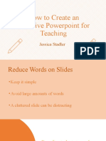 How To Create An Effective Powerpoint For Teaching