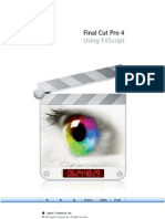 Final Cut Pro 4: Using Fxscript