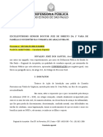 Contestação Por Negativa Geral Curadoria Especial PA 2410273-2022 - Processo 1017416-33.2021.8.26.0032 - Osvaldo Jose Dos Santos