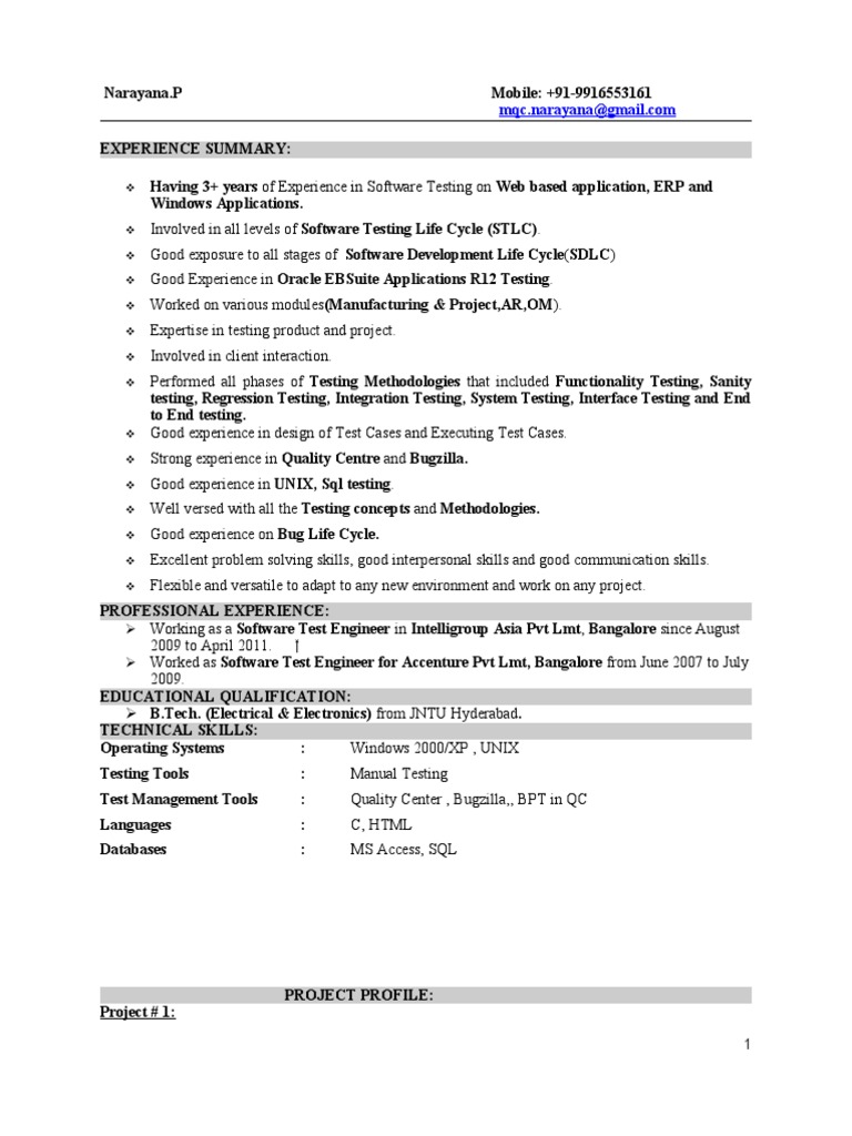 Software Testing Expertise & Experience | PDF | Software Testing | Banks