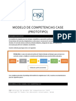 Prototipo de Modelo de Competencias CASE