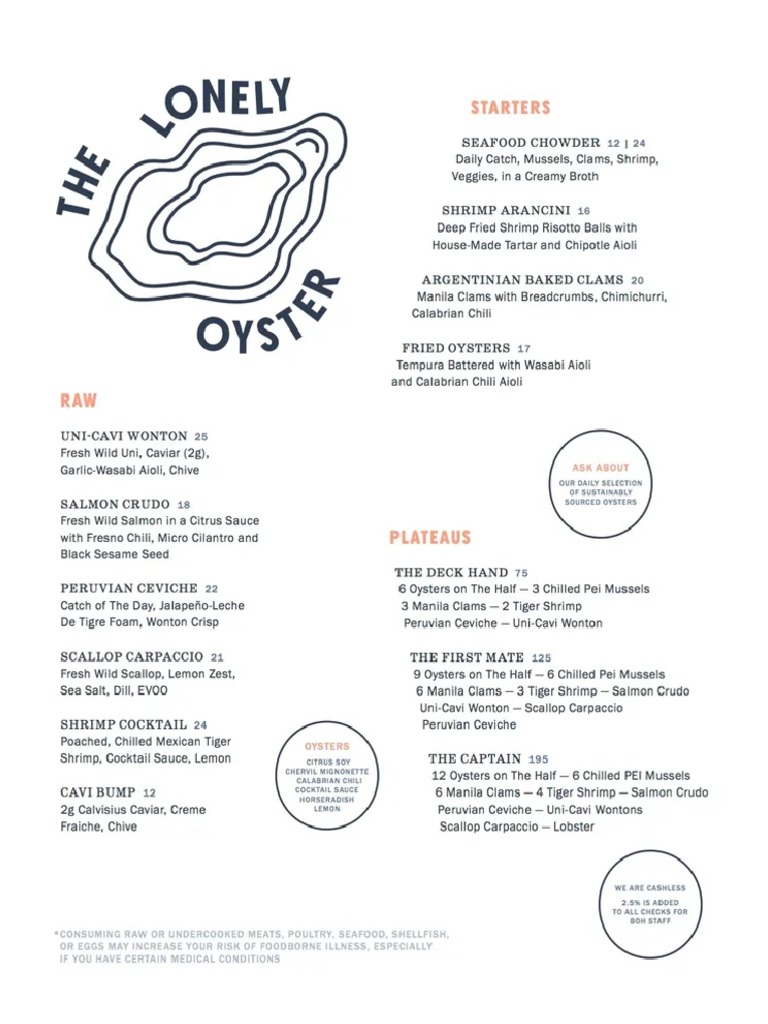 The Lonely Oyster PDF