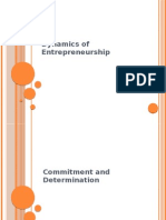 Dynamics of Entrepreneurship