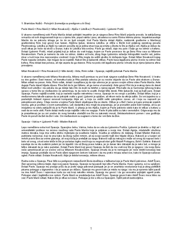 Milan Milovanovic Mrgud Tekst