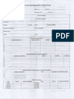 Ficha de Informação Cadastral Atacadão