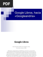 Google libros. Herramienta imprescindible para buscar libros y organizar tu biblioteca digital.