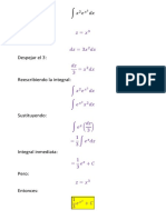 Técnicas de Integración Integración Por Sustitución Cálculo Integral