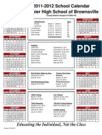 2011-2012 Calendar - Brownsville