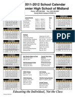 2011-2012 Calendars Premier - Midland