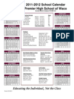 2011-2012 Calendars Premier - Waco