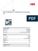 Find Module Kit Bio-01 Packed Kit Details