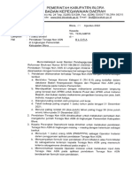 Surat Ka BKD - Pendataan Tenaga Non ASN di lingkungan Pemerintah Kab Blora