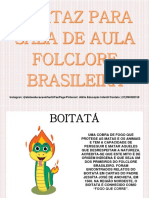 Cartaz para Sala de Aula Do Folclore Brasileiro