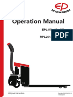 Operation Manual: EPL151 WPL201 RPL201/RPL201H RPL202 HPL152