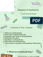 Chapter 3 Nutrion Carbohydrates