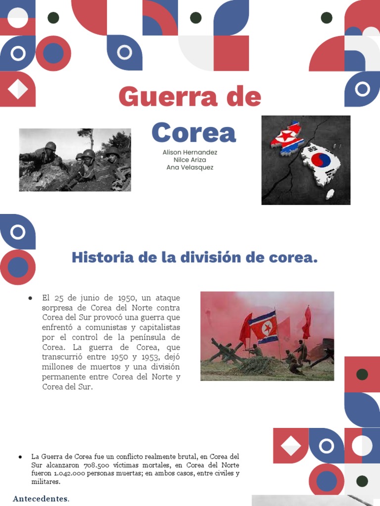 Resumen de la Guerra de Corea | PDF | guerra coreana | Corea del Norte