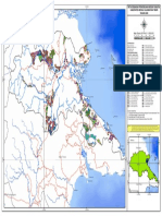 Peta Sebaran Perkebunan Kabupaten Berau Tahun 2020