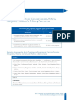 Ejemplo de Preguntas de Competencias Básicas C. Sociales, Historia, Geografía