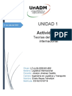 Teorías comercio influyen gestión logística cadena