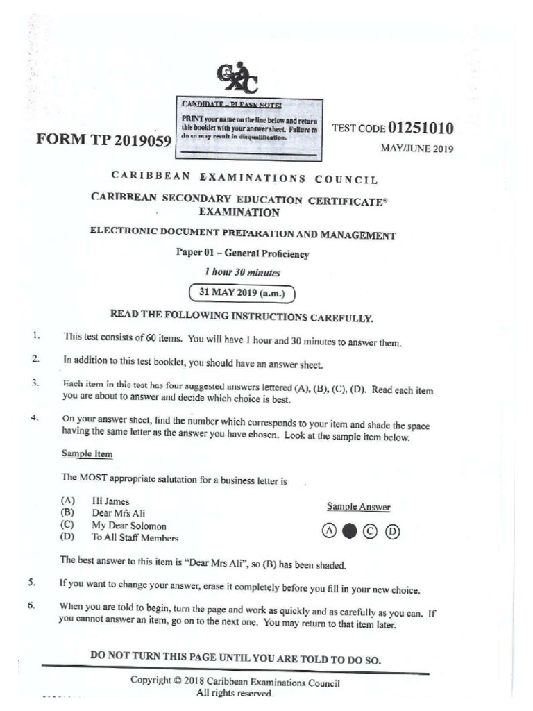 Edpm 2019 p1 | PDF