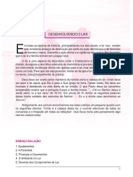 Desenvolvendo O Lar: Serás Salvo, Tu e Tua Casa" (At 16.31) - em Josué 24.15, Lemos As Seguintes Palavras S "