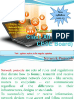 Network Protocols Chapter Summary