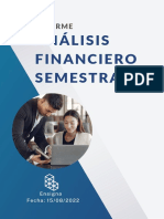 Informe Financiero Corporativo Azul