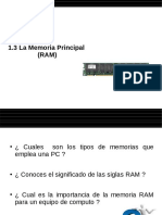 1.3 RAM y Ejemplos