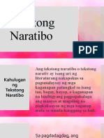 Tekstong Naratibo