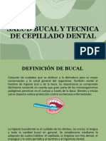 Salud Bucal y Tecnica de Cepillado Dental
