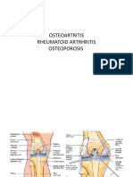 OSTEOARTRITIS, RHEUMATOID ARTHRITIS DAN OSTEOPOROSIS