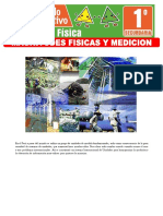 Magnitudes Fisicas y Medicion para Primer Grado de Secundaria