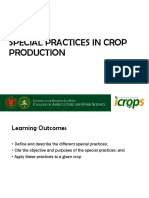 06 Special Practices in Crop Production PDF