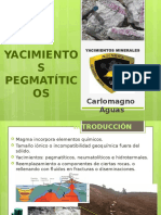 Yacimientos minerales pegmatíticos