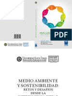 Medio Ambiente y Sostenibilidad - Retos y Desafios Desde La Interdisciplinariedad