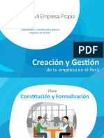 MEP - Constitucion de Empresa - Presentacion