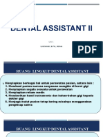 Dental Assistant II